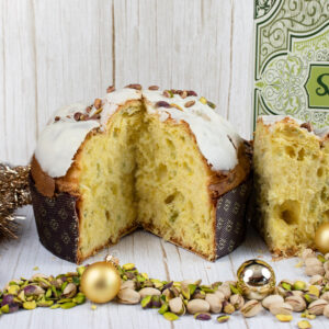 Panettone Artigianale al Pistacchio 850gr. + Squeezer 190gr. - immagine 7