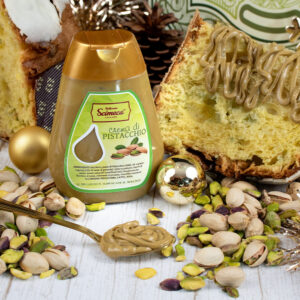 Panettone Artigianale al Pistacchio 850gr. + Squeezer 190gr. - immagine 8